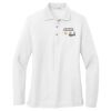 Women's Silk Touch Long Sleeve Polo Thumbnail